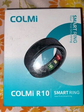 SMART RING SZ 13 COLMi R10 NEW Black Unisex